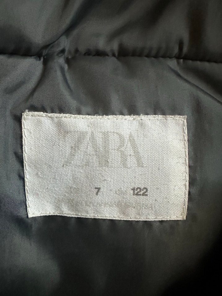 Zara kuş tüyü su geçirmez çocuk montu - Görsel 5