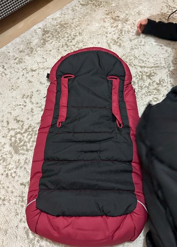 Bebek arabası için Fermuarlı Bebek Tulumu - Görsel 4