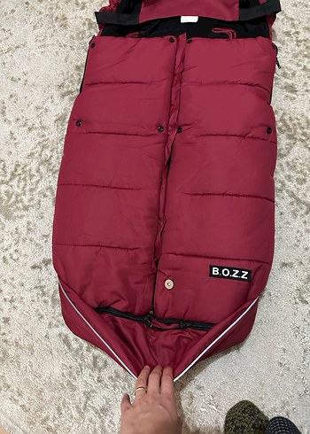 Bebek arabası için Fermuarlı Bebek Tulumu - Görsel 3