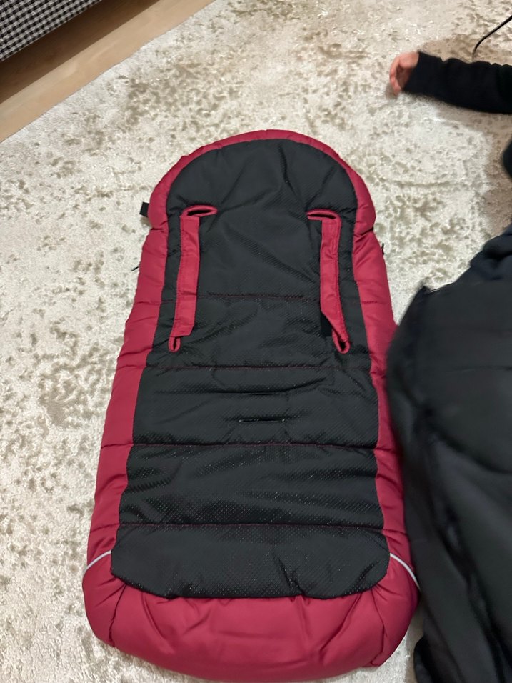 Bebek arabası için Fermuarlı Bebek Tulumu - Görsel 4