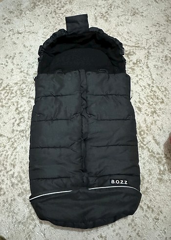 Siyah Fermuarlı Bebek Kayak Tulumu - Görsel 4