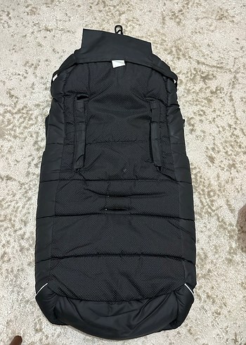 Siyah Fermuarlı Bebek Kayak Tulumu - Görsel 3