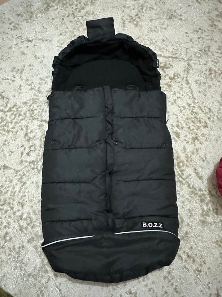 Siyah Fermuarlı Bebek Kayak Tulumu - Görsel 4