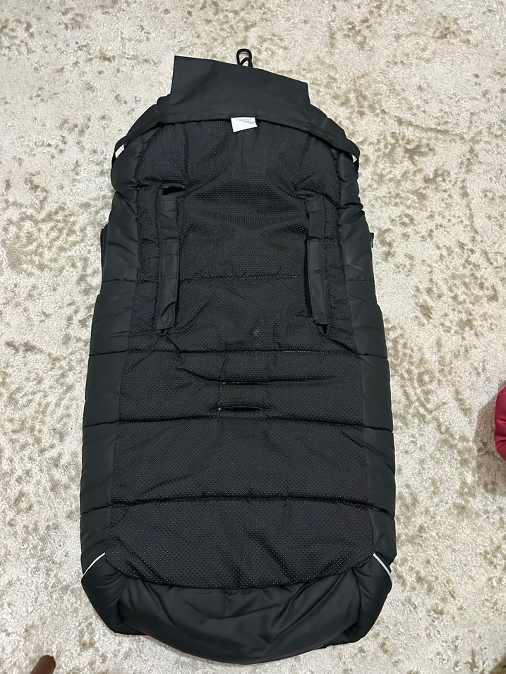 Siyah Fermuarlı Bebek Kayak Tulumu - Görsel 3