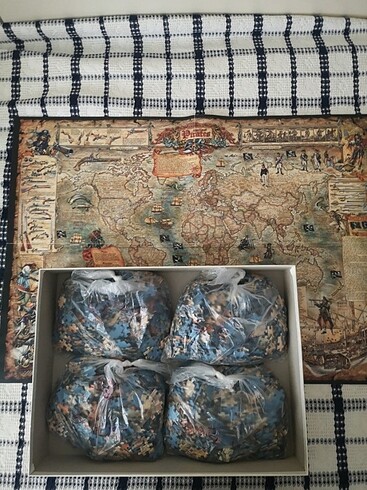 3000 parça Heye posterli kutusuz puzzle