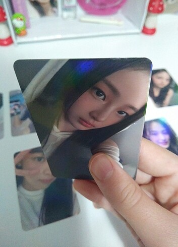 Standart Beden Beden çeşitli Renk Minji Photocard