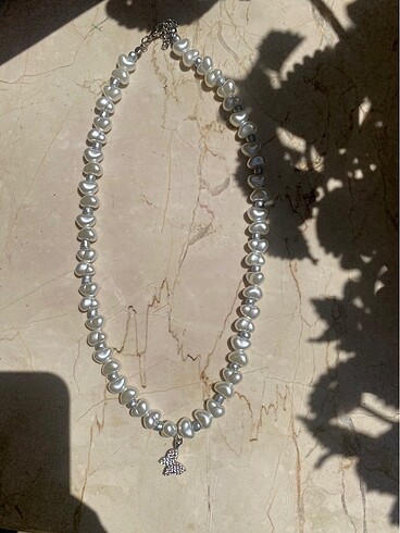 Kelebek silver kolye