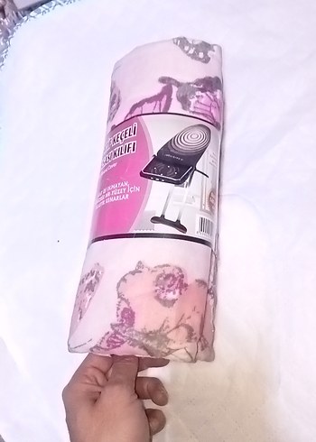 Dekoratif Kelebek Desenli Ütü Masası Kılıfı - Görsel 2