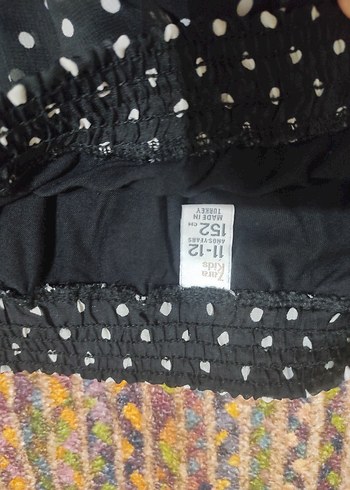 Zara Puantiye Desenli Mini Etek