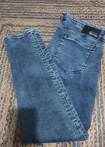 Erkek Mavi Denim Normal Paça Kot Pantolon - Görsel 2
