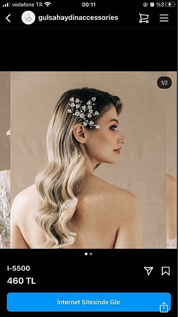 Nikah saç tokası