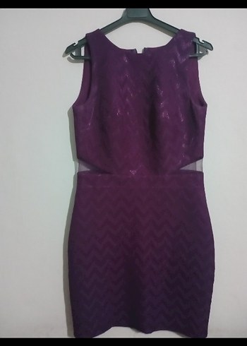 mürdüm Mini Elbise