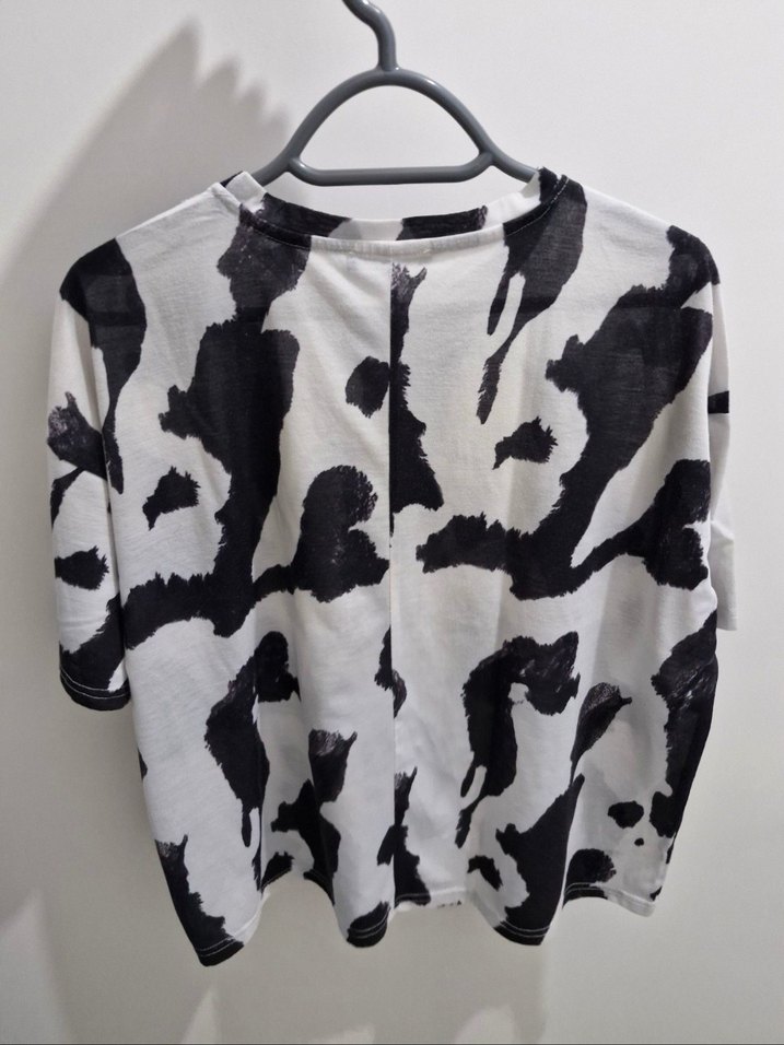 İnek Desenli T-shirt - Görsel 3