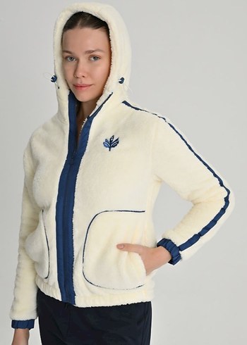 Fenerbahçe Fenerium Kadın Peluş Ceket - Görsel 7