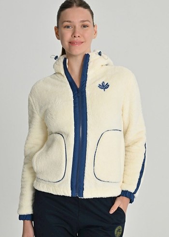 Fenerbahçe Fenerium Kadın Peluş Ceket - Görsel 4