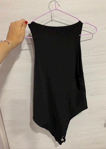 Siyah Basic çıtçıtlı body - Görsel 3