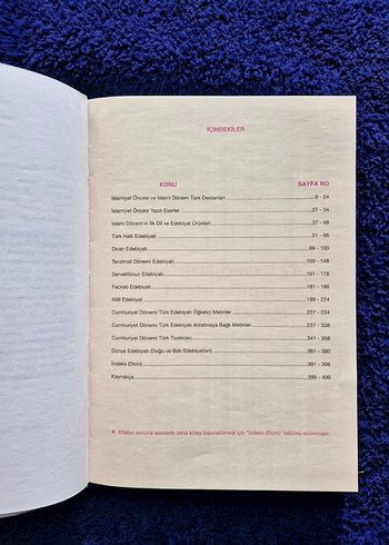 Türk Edebiyatı Eser Özetleri El Kitabı - Görsel 2