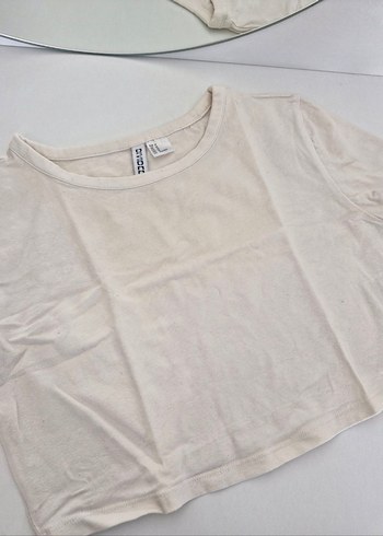 H&M Super Crop Tshirt/Bluz - Görsel 2