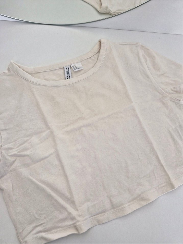 H&M Super Crop Tshirt/Bluz - Görsel 2