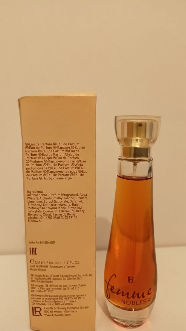 LR Femme Noblesse Kadın Parfümü 50 ml - Görsel 2