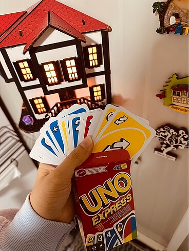  Beden Uno oyun kartı