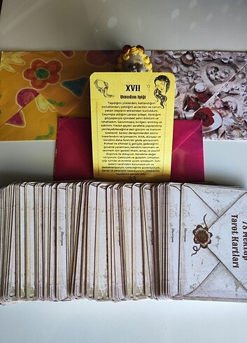 Beden Renk 78 Tarot Mektup Destesi