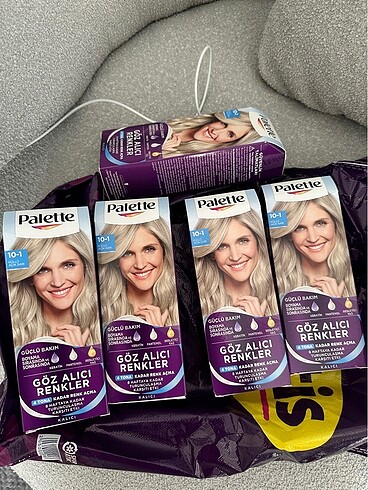 Schwarzkopf Palette 10-1 küllü açık sarı