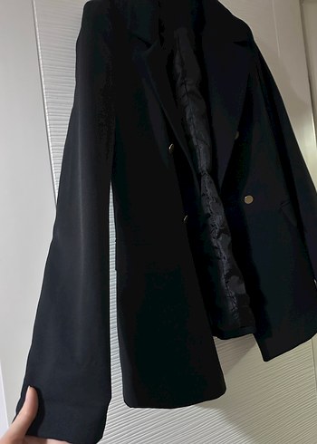 Siyah Kadın Blazer Ceket - Görsel 7
