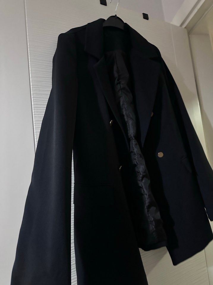 Siyah Kadın Blazer Ceket - Görsel 5