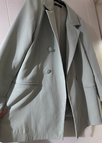 Yeşil Kadın Blazer Ceket - Görsel 4