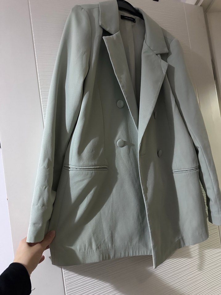 Yeşil Kadın Blazer Ceket - Görsel 3