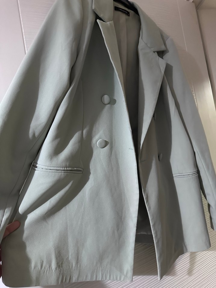 Yeşil Kadın Blazer Ceket - Görsel 4