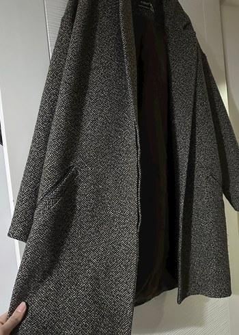 Kadın Kahverengi Kaban - Görsel 5