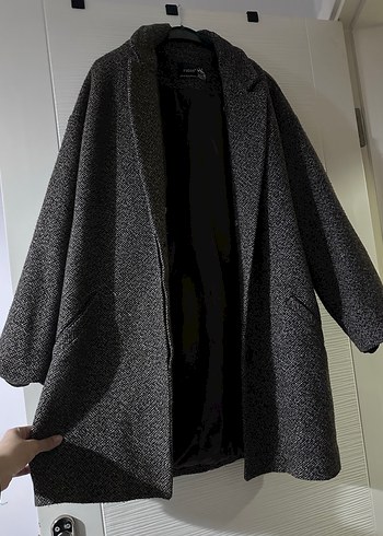 Kadın Kahverengi Kaban - Görsel 6