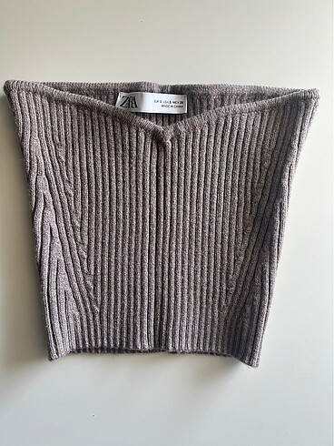 Zara top, gömlek üstünde giyilir, Small beden