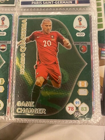 Game Changer Quaresma 2018 WC Panini