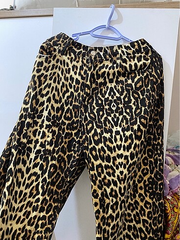 Zara Leopar pantolon