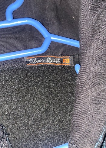 Kapüşonlu, Fermuarlı Mavi erkek  Ceket - Görsel 4