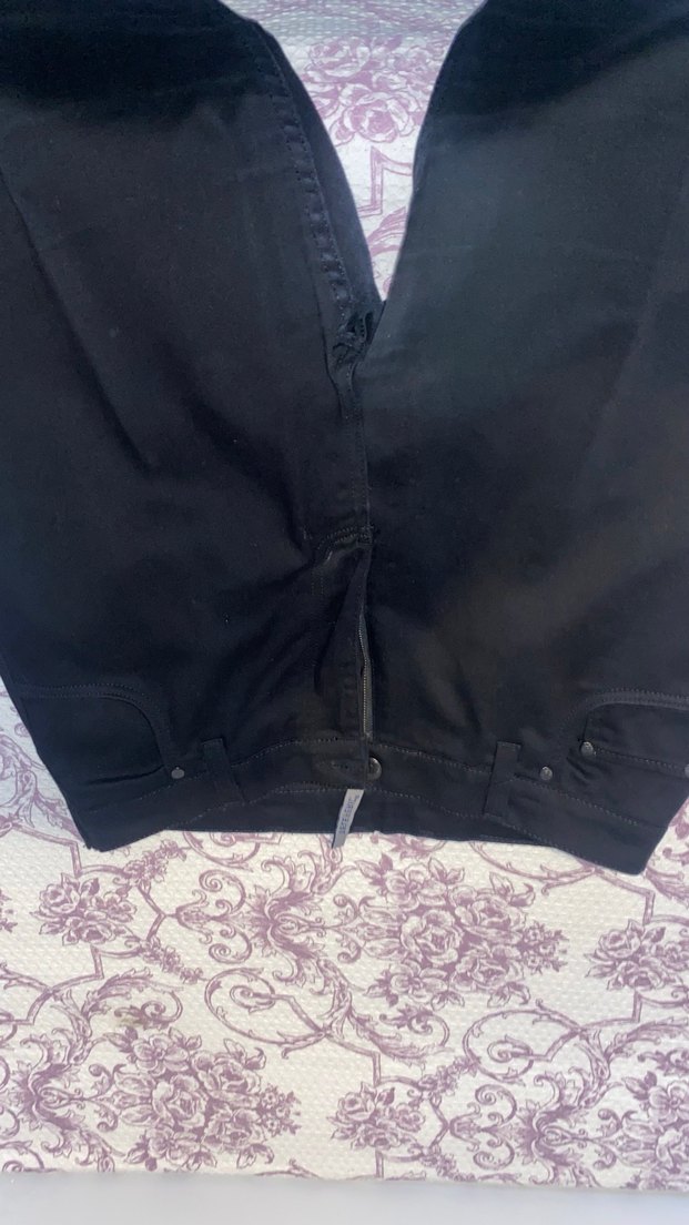 Siyah Dar Kesim Erkek Jeans - Görsel 2