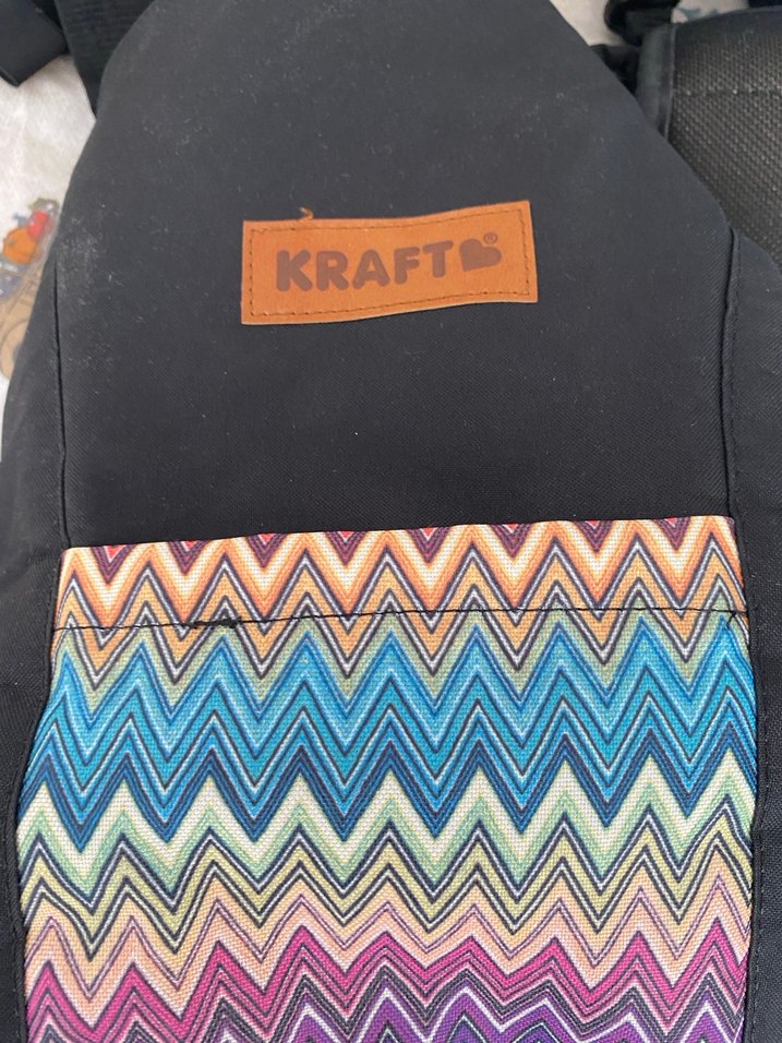 Kraft Unico Siyah Çok Renkli Bebek Kanguru - Görsel 2