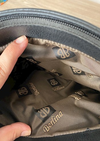 Tokalı Kadın Deri Çanta - Haki Renk - Görsel 5