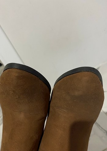 Kahverengi Süet  Kadın Bot - Görsel 6