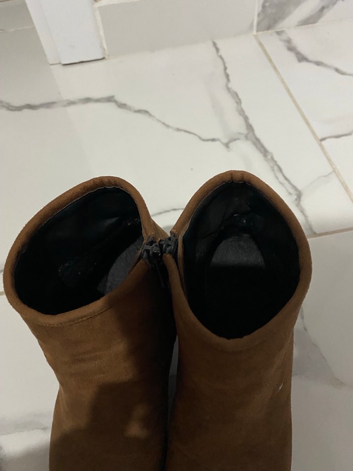 Kahverengi Süet  Kadın Bot - Görsel 3