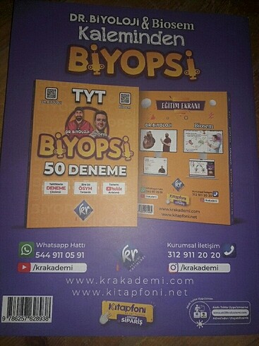  DR BİYOLOJİ AYT VİDEO DERS DEFTERİ 