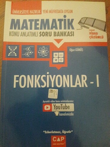 Çap Yayınları fonksiyonlar 1 soru bankası
