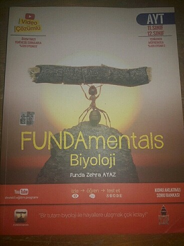 FUNDAMENTALS AYT KONU ANLATIMLI SORU BANKASI 