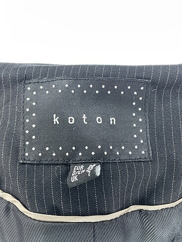 35 Beden siyah Renk Koton Blazer %70 İndirimli.