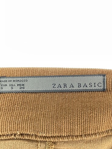 s Beden kahverengi Renk Zara Midi Etek %70 İndirimli.
