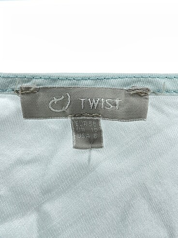 38 Beden mavi Renk Twist Günlük Elbise %70 İndirimli.