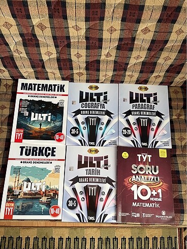 Ulti branş deneme seti (hediye denemeli)
